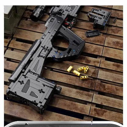 AWM, LR4, M416 & 95 Sniper Rifle Building Block Toy – Realistic Gun Model for Kids, Educational & Holiday Gift