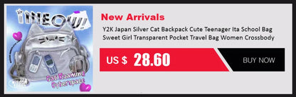 Y2K Japanese Cartoon Plush Backpack – Kawaii Harajuku Anime Ita Bag, Student Schoolbag & Women’s Shoulder Cosplay Knapsack