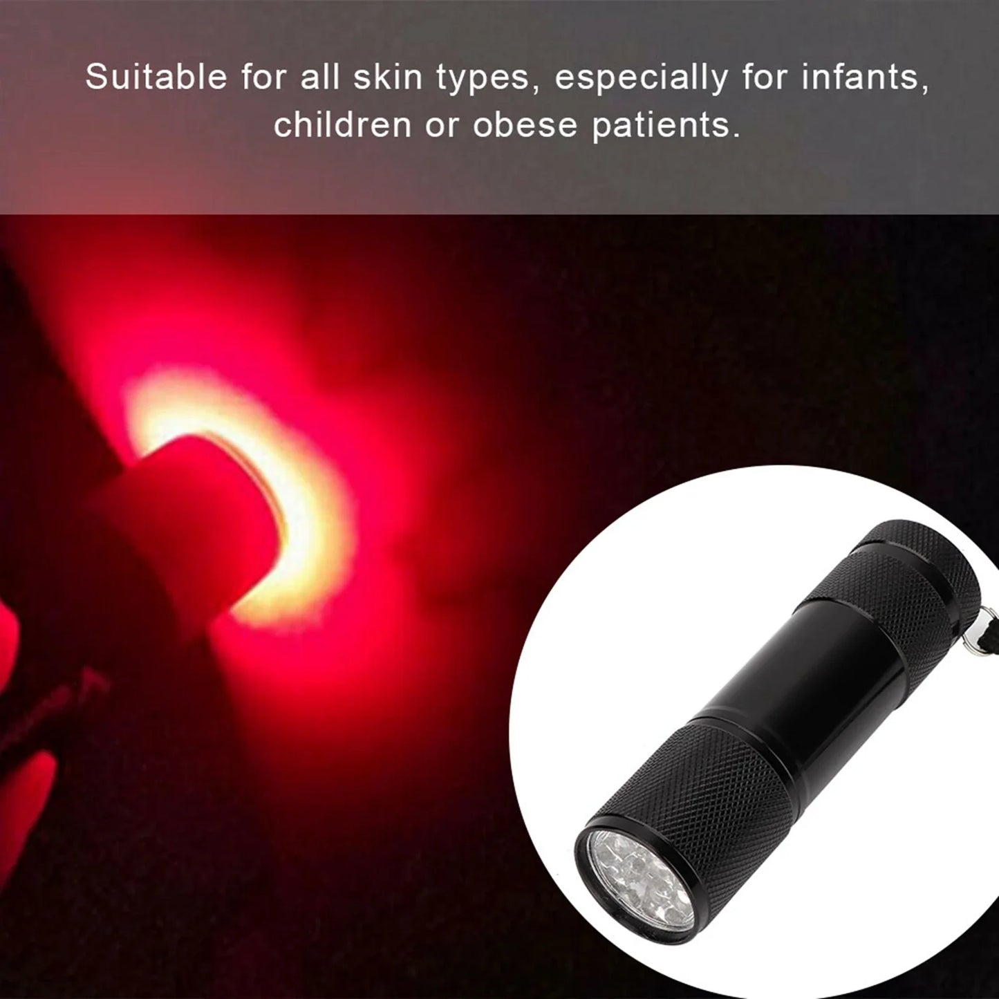 Red Light Vein Finder for Children & Elderly – Vascular Viewer & Locator Instrument