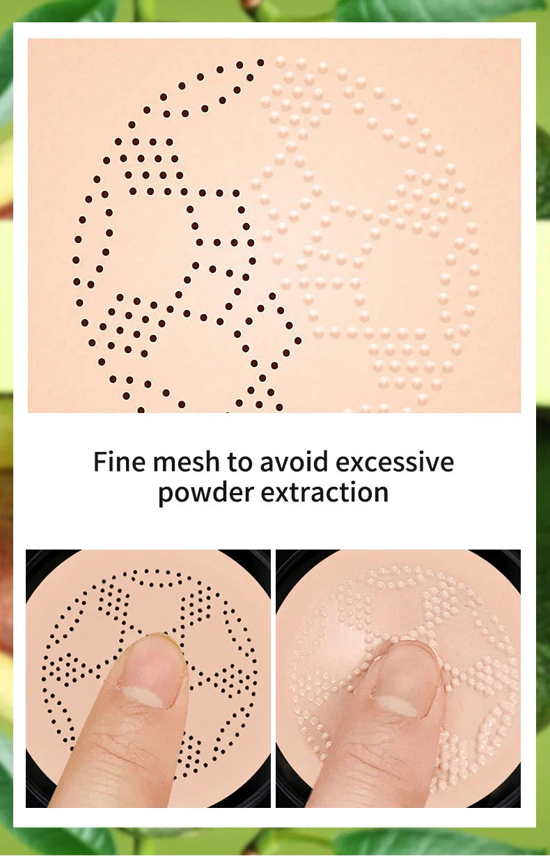 Air Cushion CC Cream with Mushroom Head Puff – Moisturizing, Brightening BB Cream & Waterproof Face Concealer