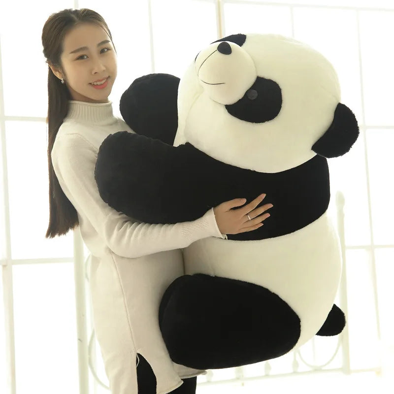 Baby Panda Plush Toy - Soft Stuffed Animal Pillow Doll for Boys, Girls & Home Decor
