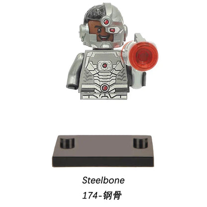 Marvel Superhero Mini Building Blocks – Captain America & Joker Two-Faced Man Movie Toy for Kids