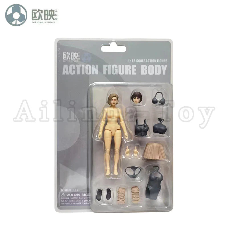 Ou Ying Studio 1/18 Planet Green Valley PGV 3.75" EFSA Female Action Figure — Anime Model Collectible