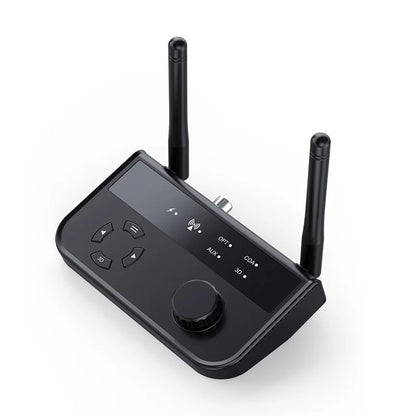 3D Stereo Bluetooth 5.3 Audio Receiver | Optical, Coaxial, 3.5mm AUX Output Wireless Adapter for Car and Speakers