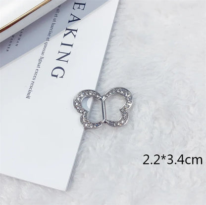 Creative Knot Buckles – Geometric T-Shirt & Scarf Waist Tightening Buttons, Clothing Accessories