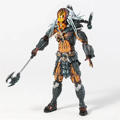 NECA Predator Clan Leader 7-Inch Action Figure with Accessories – Collectible Model Toy