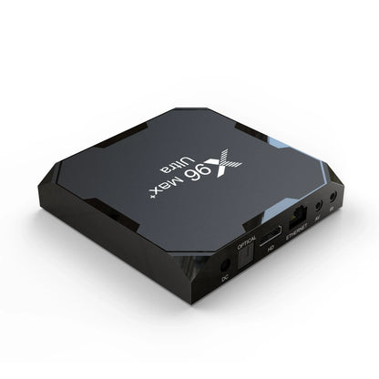 X96 Max Plus Ultra TV Box — Android 11 Amlogic S905X4 4GB RAM 32GB Storage, 8K AV1 WiFi Bluetooth Media Player
