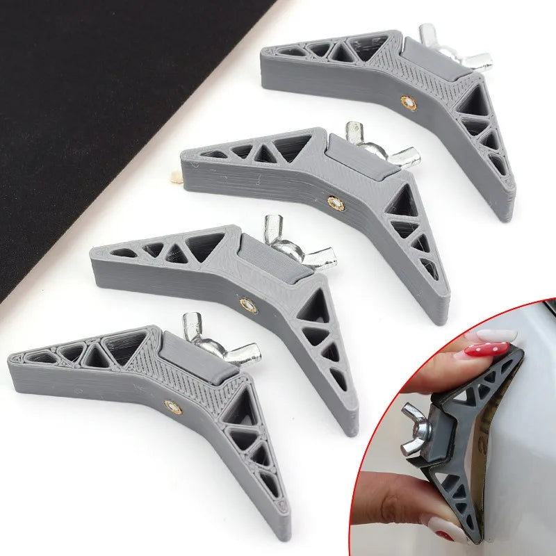 Adjustable Handheld Curved Grinding & Polishing Sander — Flat & Curved Surface, Tension Sandpaper (1/5 pcs)