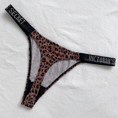 2024 New Women's Underwear – Smooth Low-Waisted Sexy Thong, Breathable, Shiny, Comfortable & Attractive Design