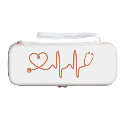3M Littmann Classic III Stethoscope Case – Hard EVA Portable Storage Box with Mesh Pockets