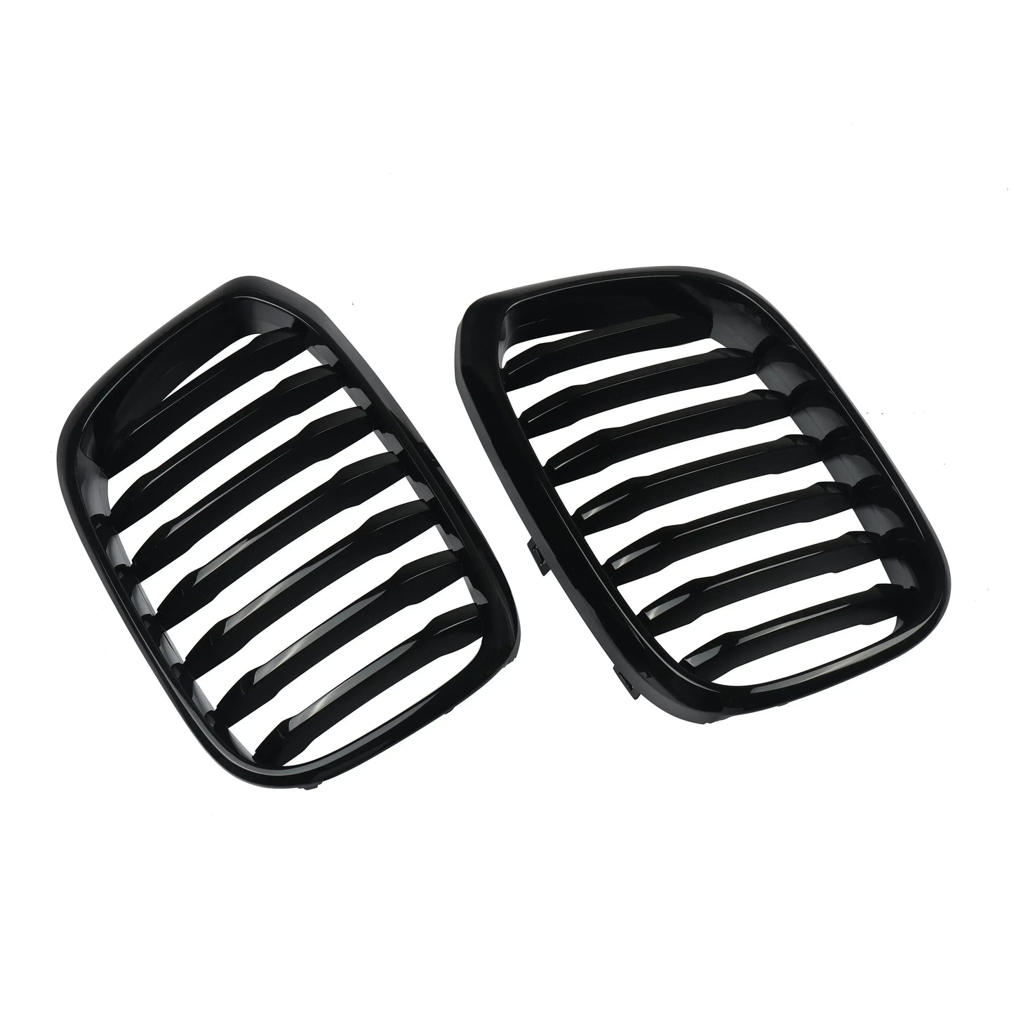 MagicKit Front Bumper Grill for BMW X3 X3M G01 & X4 G02 (2018-2020) — Gloss Black Single Slat Sport Style Replacement