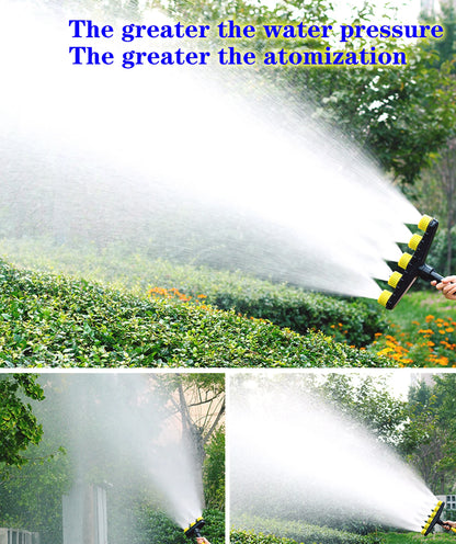 Agriculture Atomizer Nozzle - Adjustable Large Flow Garden Lawn Sprinkler for Farm Vegetable Irrigation, 3/4/5/6 Way Watering Tool