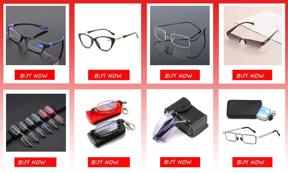 Metal Anti-Blue Light Reading Glasses – Farsighted Eyewear for Men, Business Style with Diopters +0.0 to +4.0