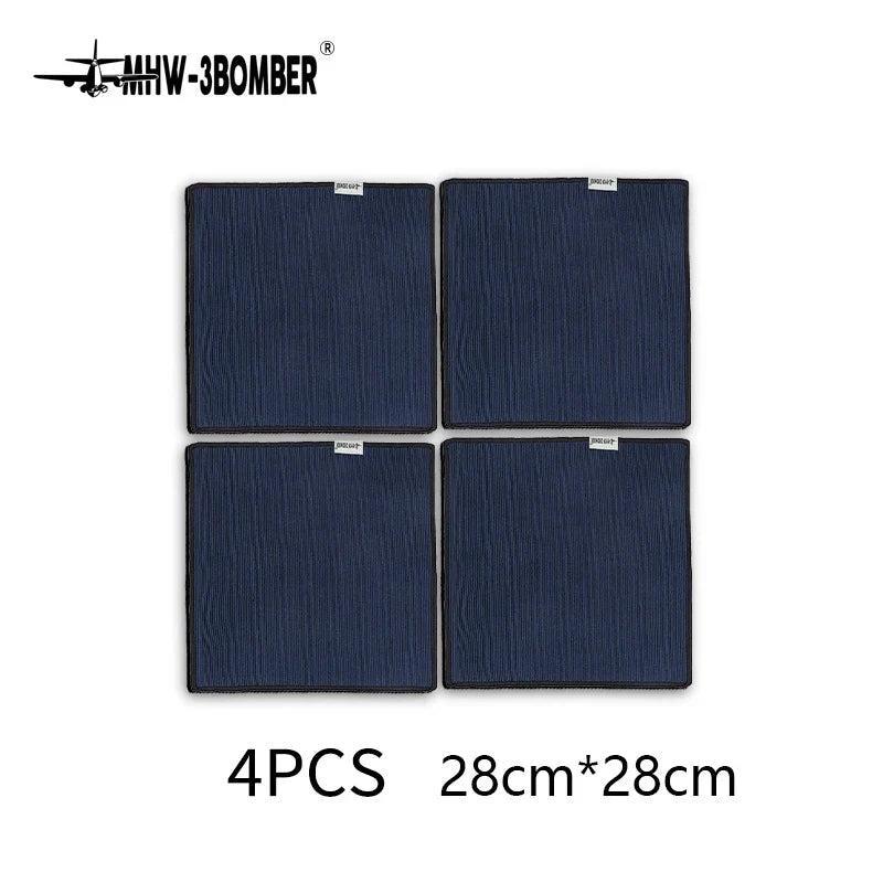 MHW-3BOMBER Barista Coffee Towels – Professional Square Cleaning Cloths for Espresso Machines & Kitchen Use