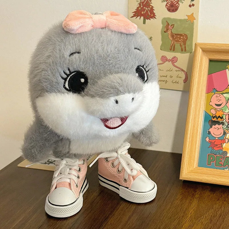 Tungtungtung Italian Brainrot Shark Plush Doll – Soft Anime Plushie Stuffed Pillow Toy