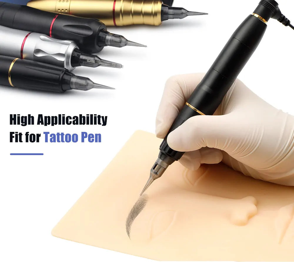 Thunderlord 20PCS 1R Tattoo Needle Cartridges – Round Liner with Membrane System for Permanent Makeup & Universal Machines