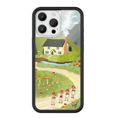 New Wildflower 3D Strawberry & Cherry iPhone Case – Cute Cartoon Cover for iPhone 12–16 Pro/Max/Plus