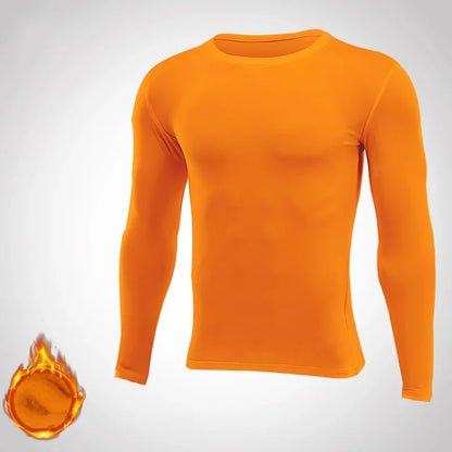 Unisex Compression Long Sleeve Base T-Shirt – Sports Fitness Top for Men, Women & Kids (Running, Gym, Basketball, Football)