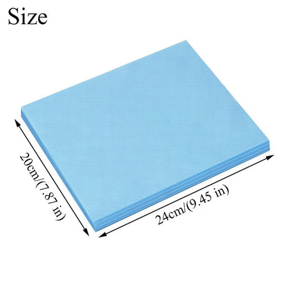 100pcs Disposable Nail Art Vacuum Dust Collector Filter Paper – Pink, Blue & White Manicure Machine Accessories
