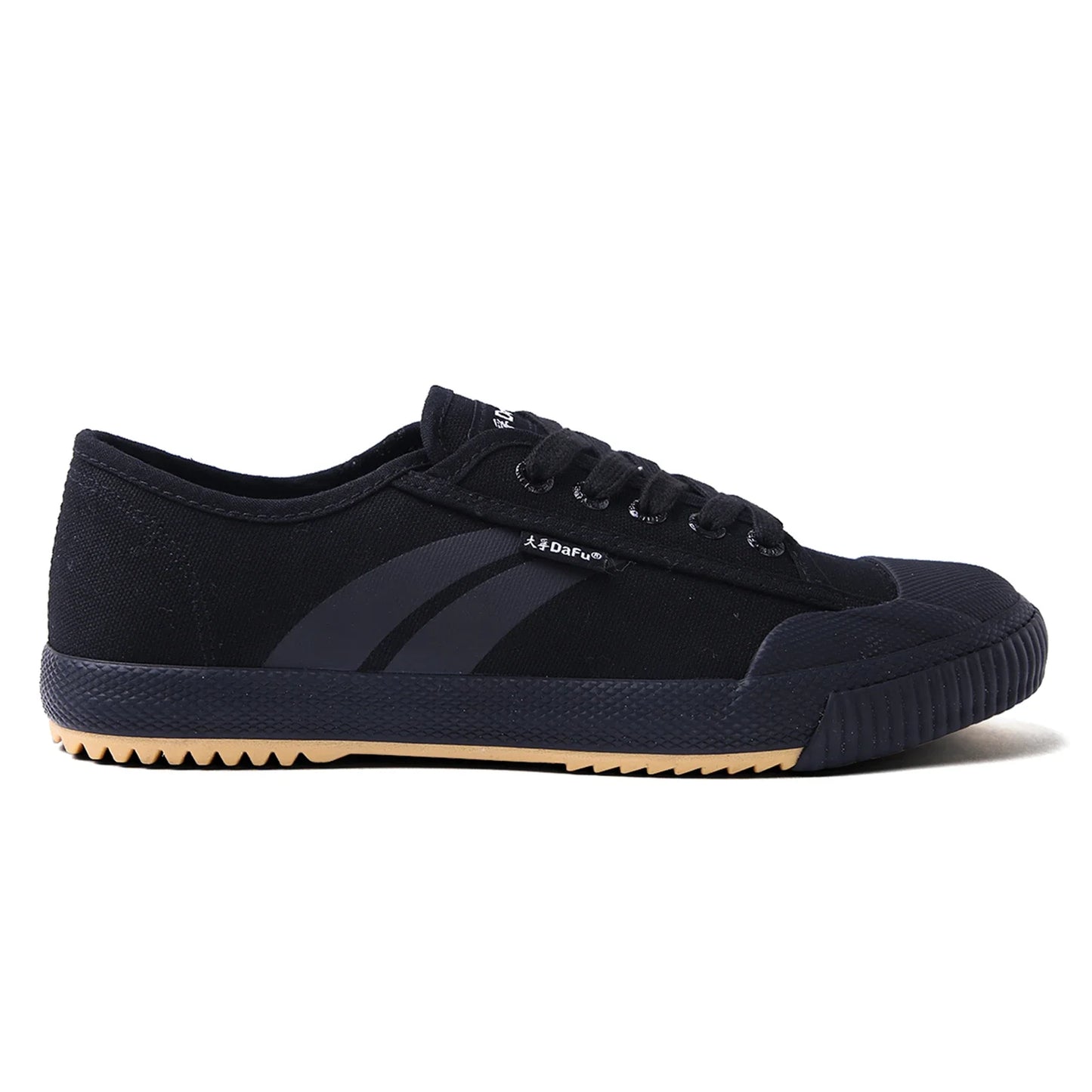 Dafu Original Kung Fu Sneakers - Unisex All Black Classic Martial Arts Shoes (Improved Version)