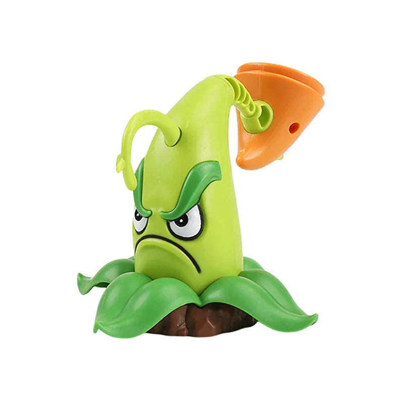 Plants vs Zombies Anime Action Figures – Peashooter & Pirate Zombie Model Set, Collectible Game Characters Kids Toy Gift Statue Figures