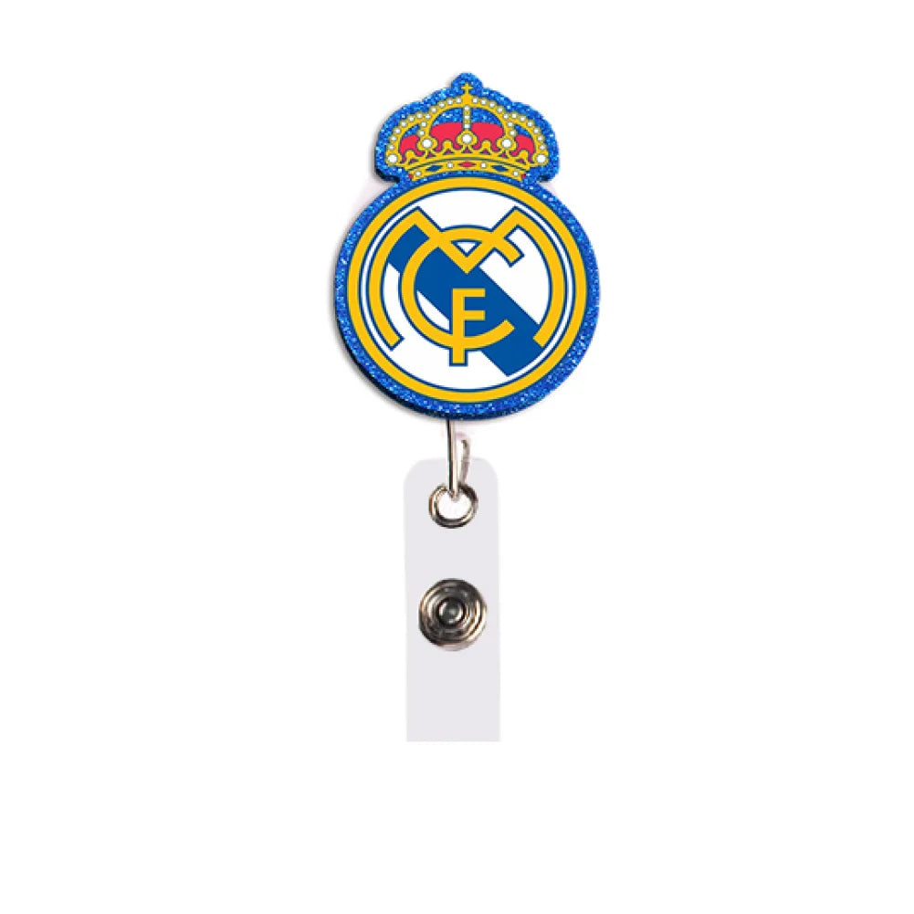 Spanish Football Neck Strap Lanyard – Cartoon Badge Holder ID Card for Kids, Students, Girls & Boys Gift