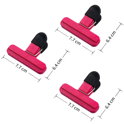 Portable Bag Clips – Plastic Kitchen Food & Snack Sealer Clamp for Storage and Organization