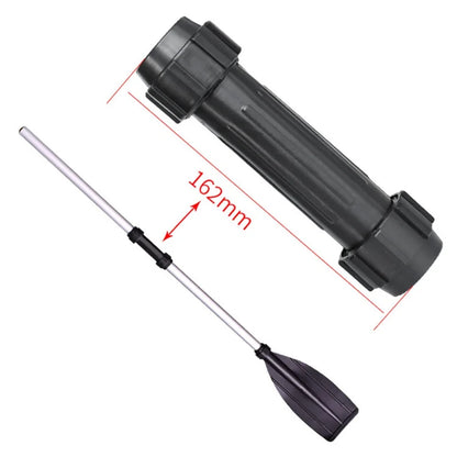 2 Pcs Aluminum Alloy Detachable Float Oars – Canoe Paddle Blade Replacement for Boat & Rafting