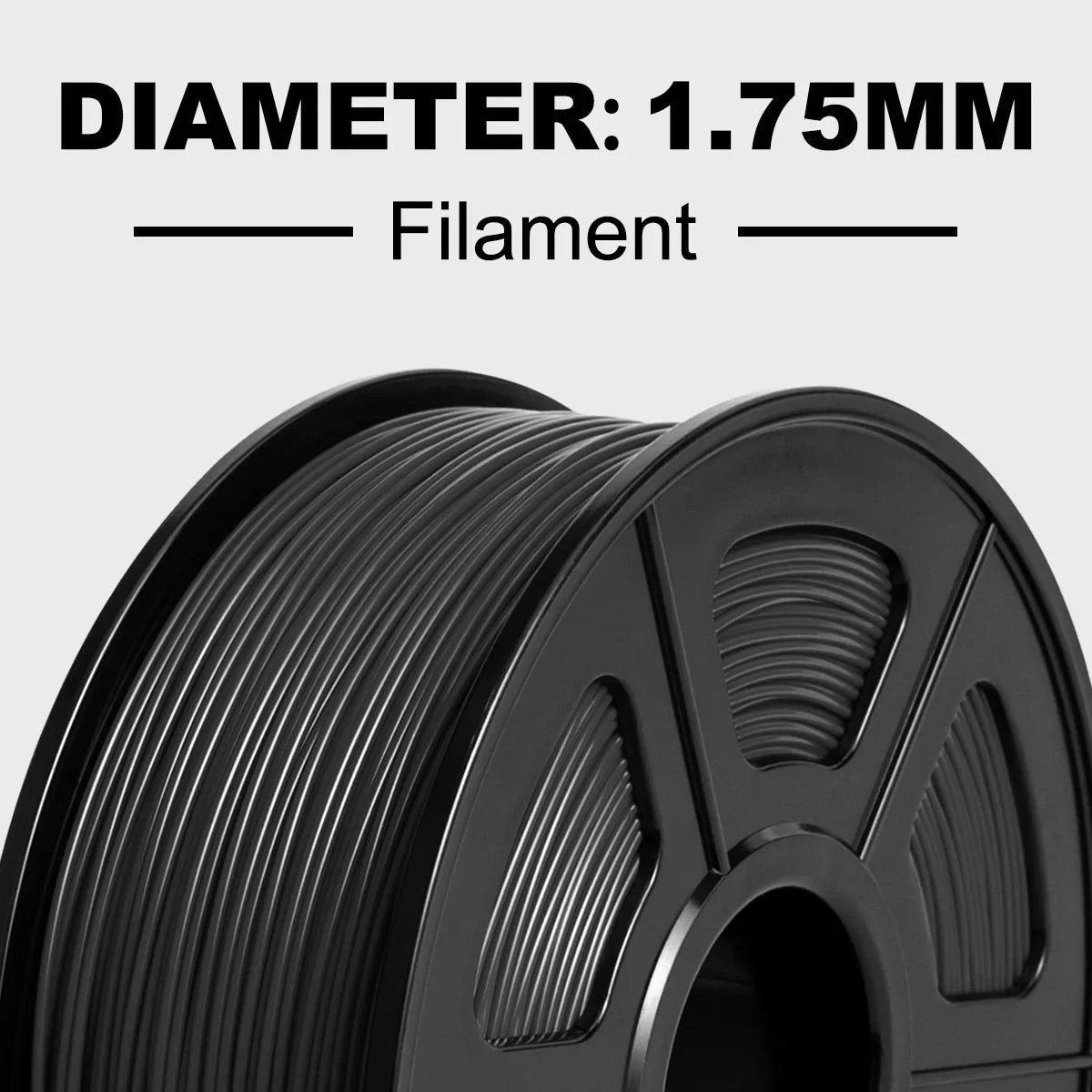 SUNLU PLA/PETG/PLA+ 3D Printer Filament Bundle – 10 Rolls 1KG Each, 1.75mm Neatly Wound Filament for 3D Printing (EU/US)