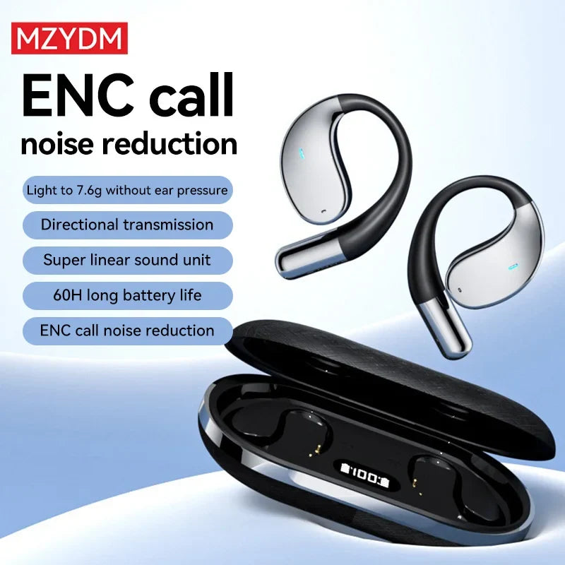 3-in-1 AI Translator Earbuds - Bluetooth 5.4 Smart Voice Headset with Real-Time Translation, Noise Cancellation & 144 Languages Support