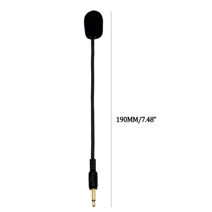 Lightweight 3.5mm Gaming Microphone Headset – Easy Install, Low Power Audio Mic for Gaming