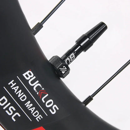 BUCKLOS Tubeless Presta Valve 40–100mm — CNC Aluminum Alloy Bike Valve for Road & MTB