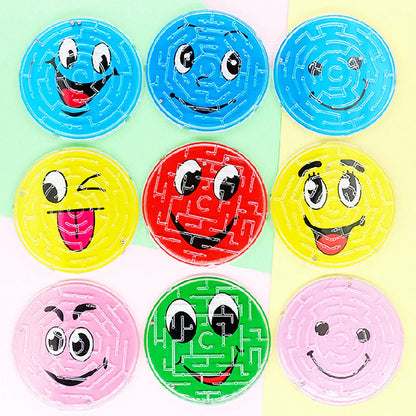 7cm Round Track Bead Maze Toy – 10-50PCS Kids Party Favors, Pinata Fillers & Carnival Prizes