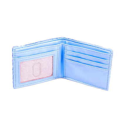 Embroidered Anime Towel Cloth Wallet – Fashionable Designer Personalized ID Card Holder