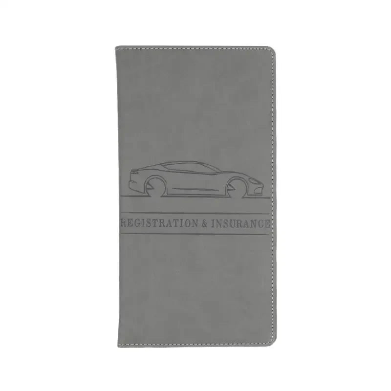 Car Document Holder — Registration & Insurance Organizer for Auto and Truck, Essential Driver Compartment Accessory