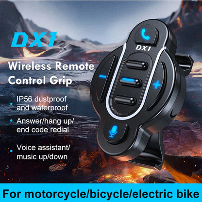 Universal Smart Bluetooth 5.4 Remote Control – Waterproof Wireless Media Controller for Helmet Earphone, Motorcycle & Bike Handlebar