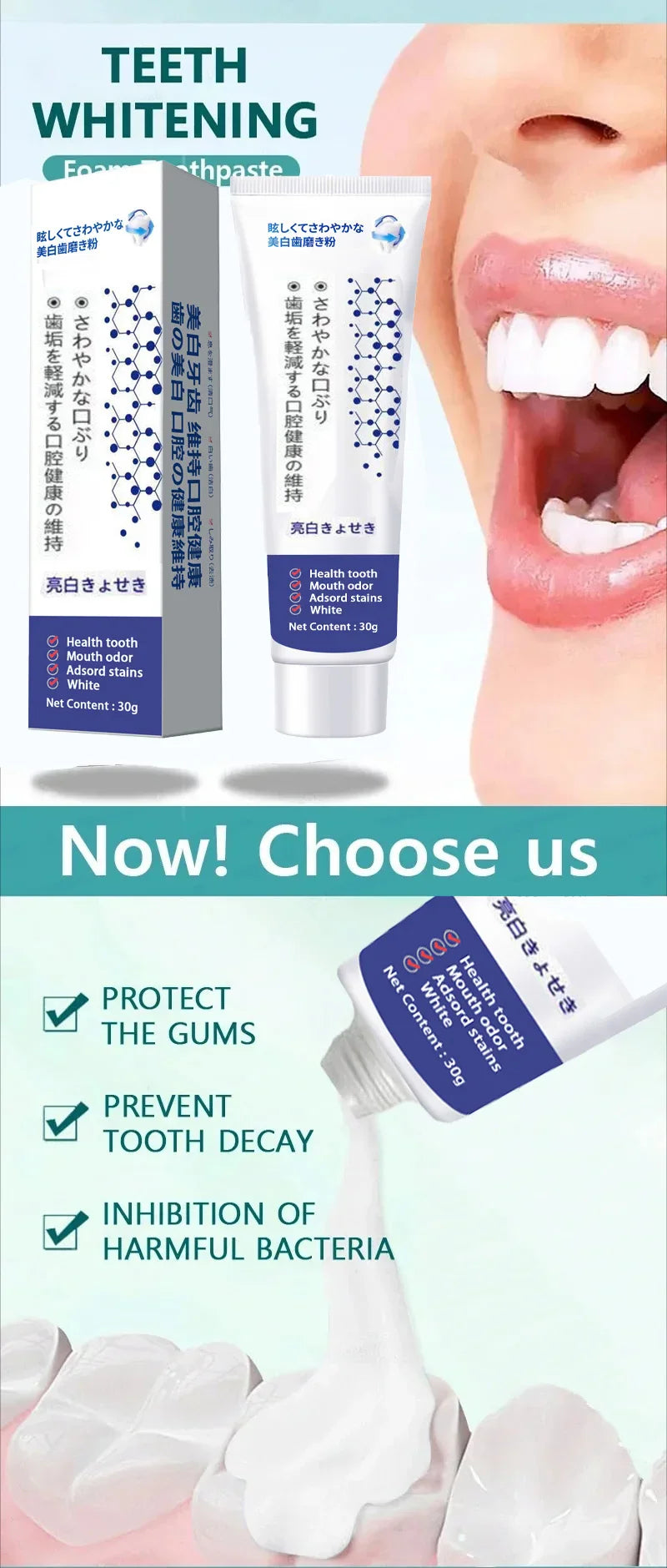 Cavity Removal & Gum Repair Oral Care – Clears Oral Bacteria for Healthy Gums