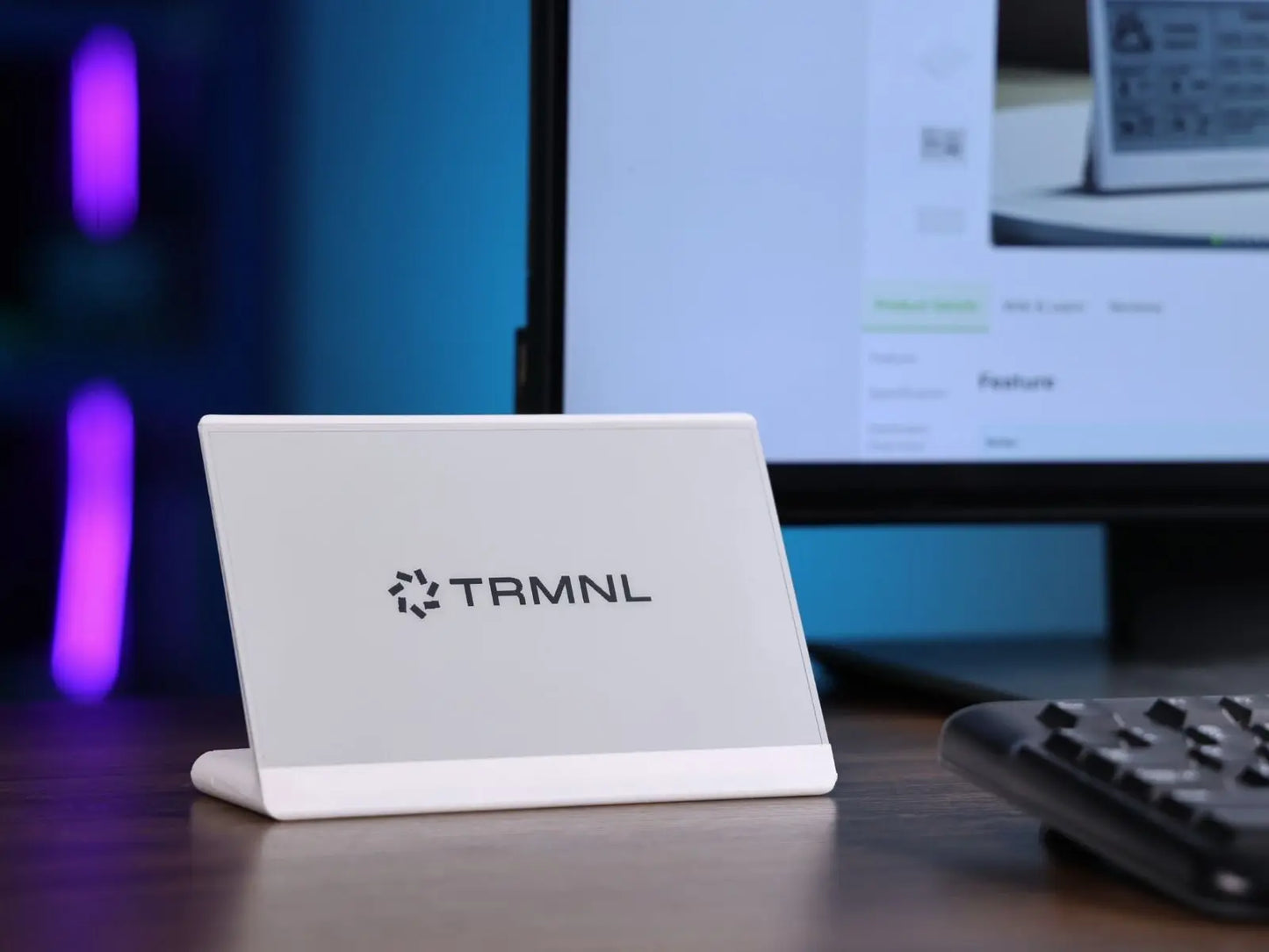 TRMNL BYOD 7.5" e-Ink DIY Kit – Monochrome 800x480 Display with XIAO ESP32-S3 PLUS, Arduino Compatible, Rechargeable