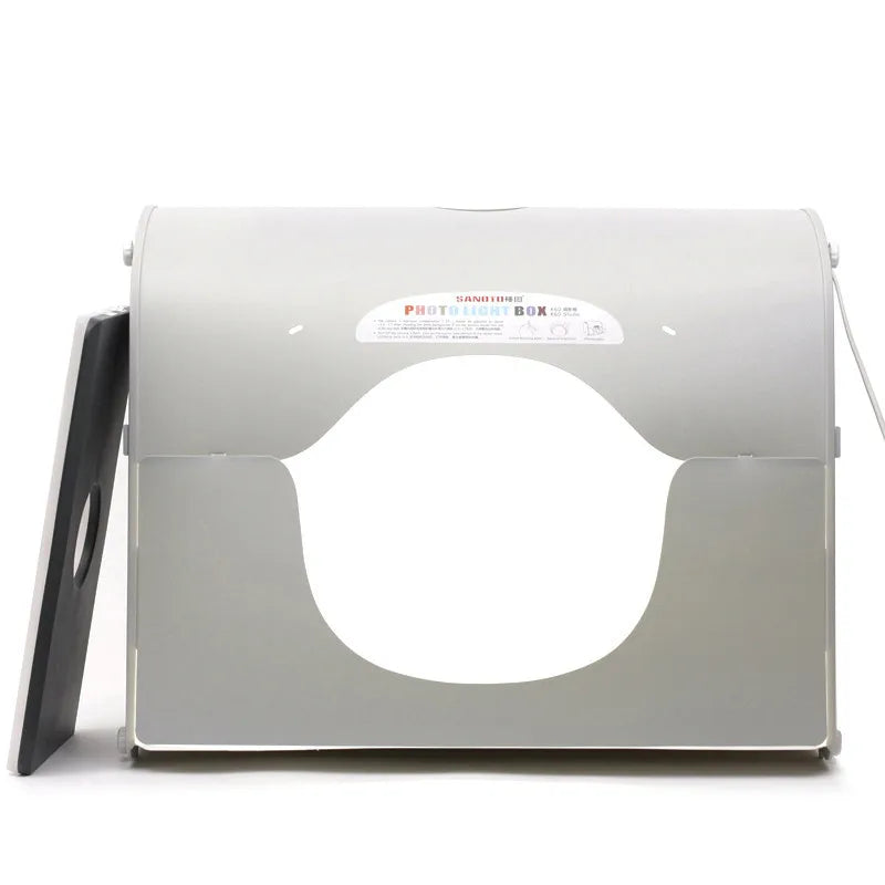 SANOTO LED Photograph Lightbox – Dimmable Photo Studio Softbox for Manicure & Tabletop Shooting