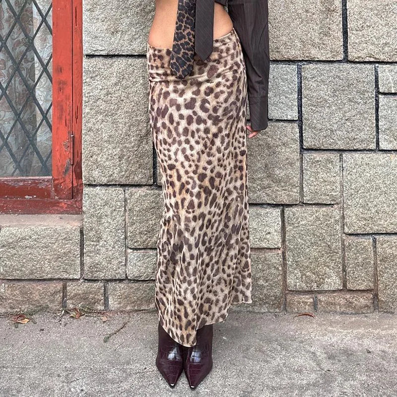 Women’s Tulle Leopard Print Off-Shoulder Top – Summer Casual Bandeau Blouse with Straight-Cut Neckline