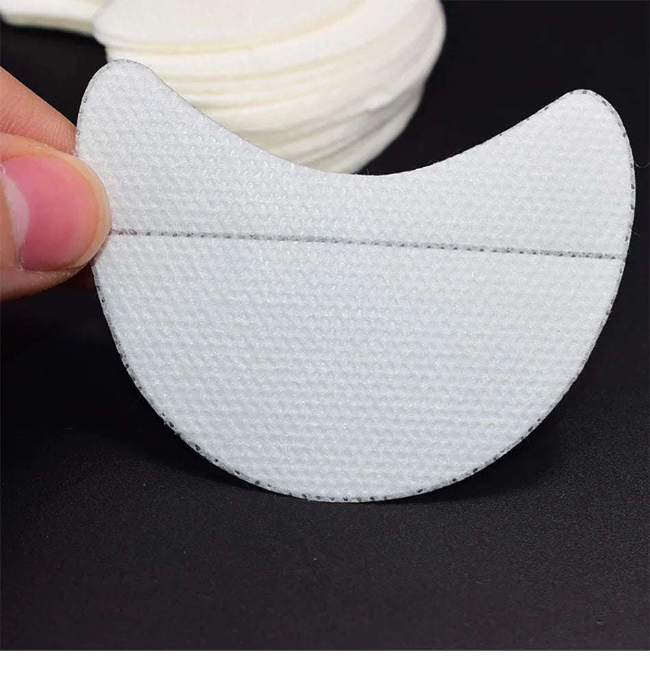 10/20/50/100Pcs Eyeshadow Shields - Disposable Under Eye Patches, Lint-Free Makeup Stickers & Applicators