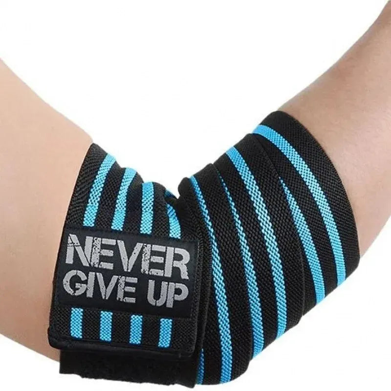 Sports Elbow Guard - Winding Pressure Elbow Pad for Weightlifting & Bench Press - Protective Gear & Gym Equipment Booster
