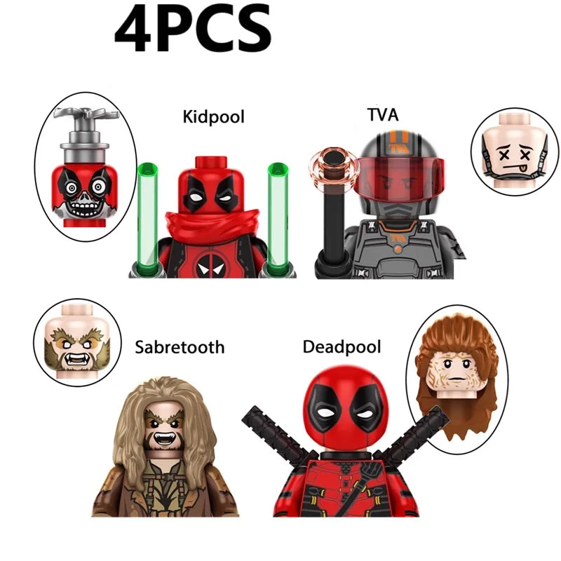 GH0592 Blade Mini Action Figure — Building Block Toy for Kids