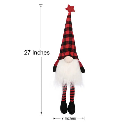 20/30cm LED Faceless Elf Gnome Doll — Christmas & New Year Light-Up Decoration for Home, Kids Gift 2025