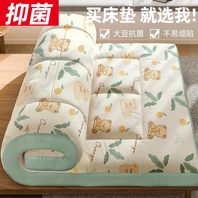 Folding Tourist Sleeping Mattress – Comfortable Floor Bed for Kids, Couples, Students, Nordic Style Apartment Carpet