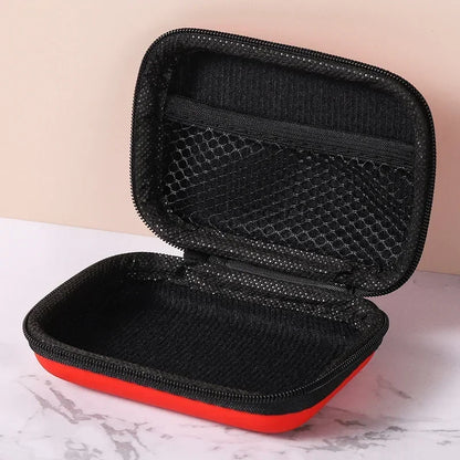 Sundries Travel Storage Bag – Zipper Case for Earphones, Portable Cable Organizer, Electronics Charging Storage