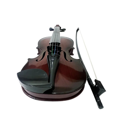 Simulated Violin Practice Kit - Beginner Musical Instrument with Exquisite Design for Learning, Performance & Gifts