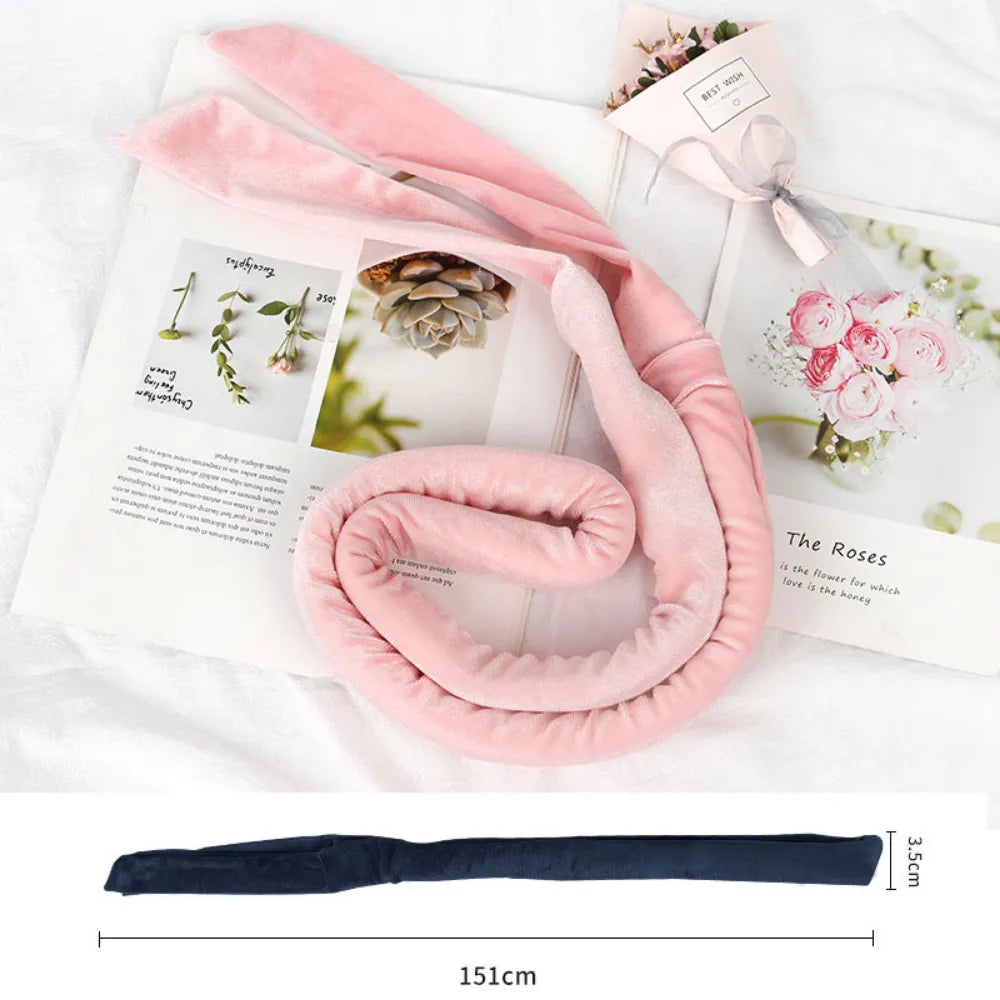 No Heat Hair Curler Headband: Heatless Curling Rod Lazy Hair Rollers for Soft Sleeping Curls - Hair Styling Tools