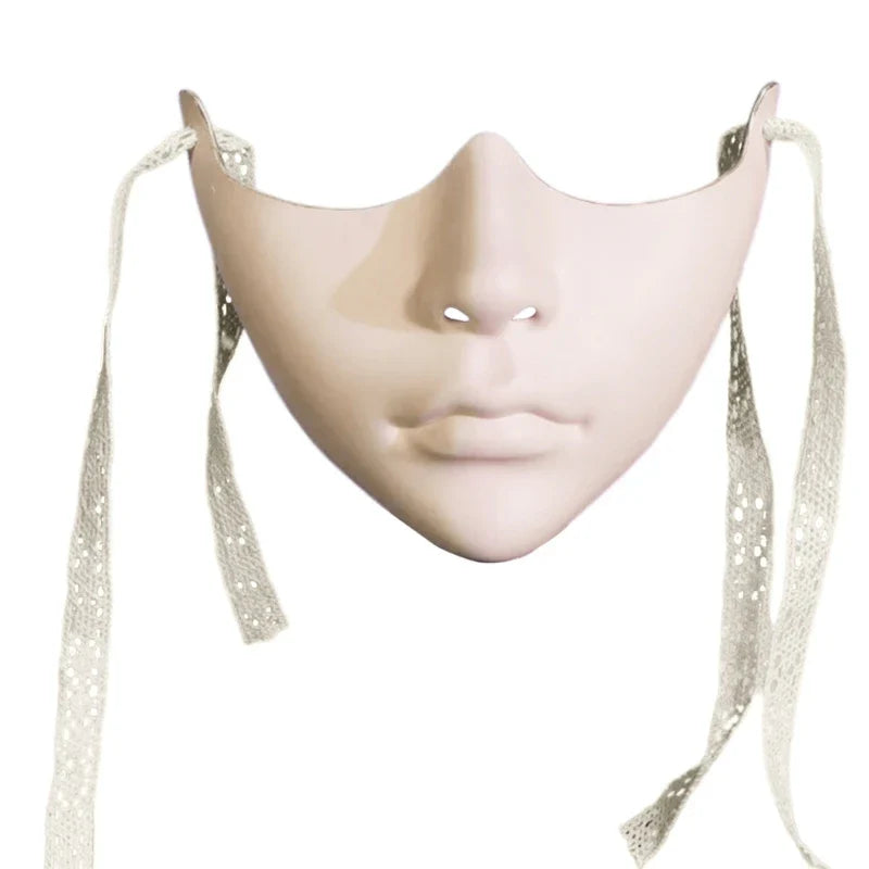 Adult Mechanical Half-Face Masquerade Mask — Cosplay & Halloween Dress-Up Prop for Men & Women Gift