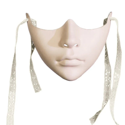 Adult Mechanical Half-Face Masquerade Mask — Cosplay & Halloween Dress-Up Prop for Men & Women Gift